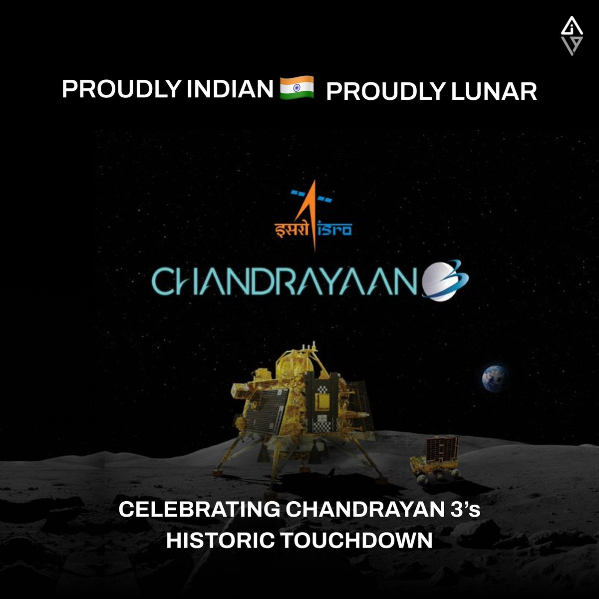 BrainAlive_AI's tweet photo. From Earth to Moon, Technology Soars High 🚀
Congratulations @isro on the successful #Chandrayaan3 landing!
Just as #BAAI unlocks engagement insights here, you will surely decode the moon's mysteries!
#PragyanRover #IndiaOnMoon #Success #Moon #NASA #JaiHind #AI #Rocketery https://t.co/CWIdvgDfrd