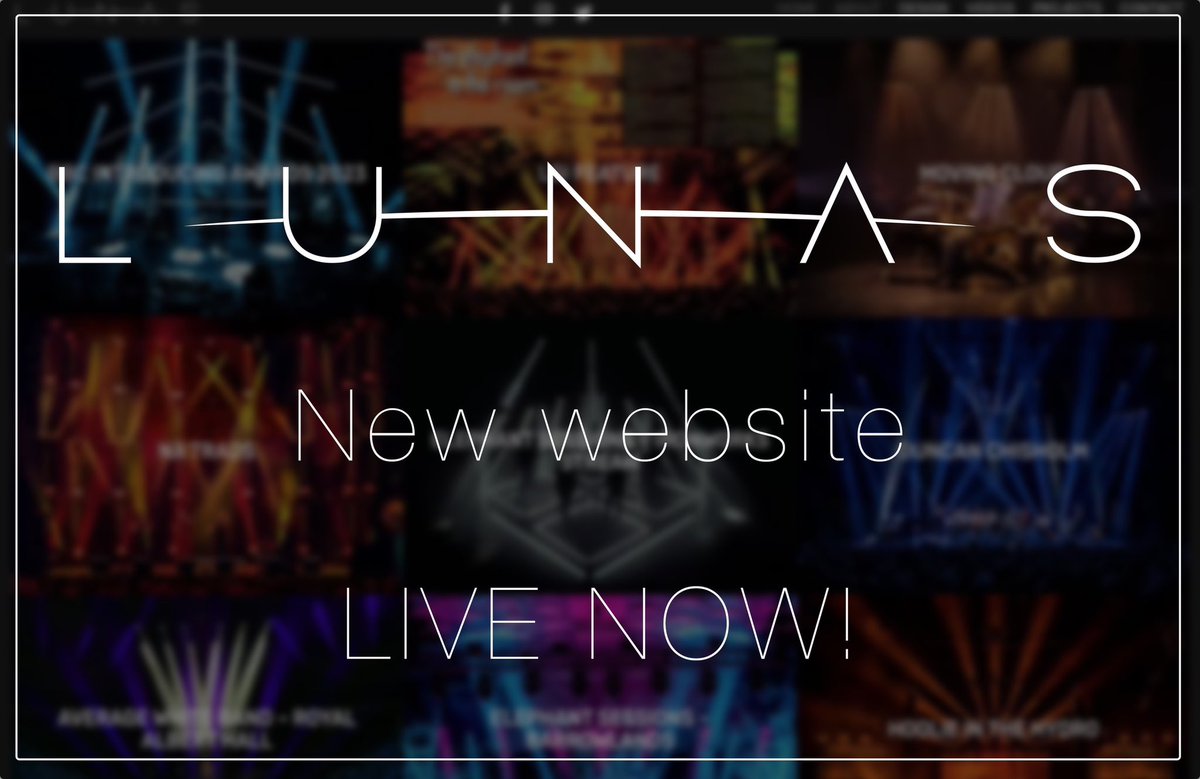 🔥 Introducing the all-new Lunas website! 🔥

Keep up to date with projects, past and present, and some insight into the process.

🔗lunaslive.com

👨🏻‍💻Web design by the great Alex Peters <a href="/TheSlabStudio/">Slab Studio</a> who I can’t recommend enough.

#lightingdesign #lightingdesigner
