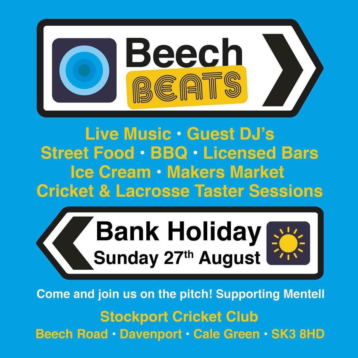 Join us at the Cale on Sunday for Beech Beats!