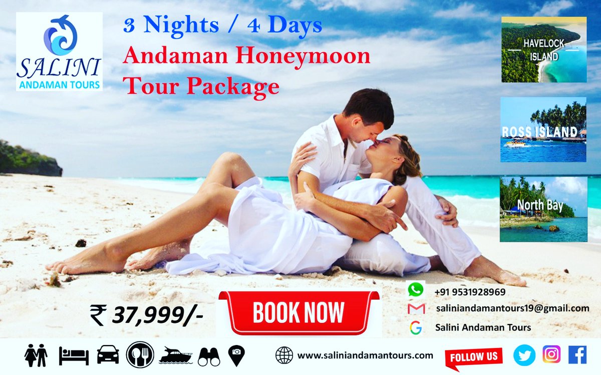 salini_tours's tweet photo. Andaman Honeymoon Tour Package https://t.co/rzLi0JVw6G