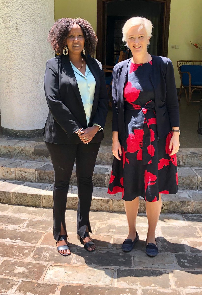 AminaFoundation's tweet photo. Today, the Swedish Ambassador to Kenya, H.E. Caroline Vicini, hosted our Director, Ms. Fatima. They talked about our Foundation's existing charitable programs and impactful initiatives with Sweden. https://t.co/LoPz4rqzBa