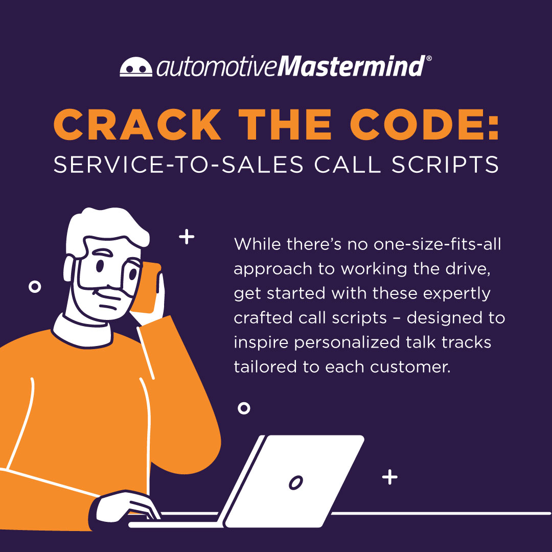 autoMastermind's tweet image. Mastering the #servicedrive can fuel untapped growth and sustain profitability in today's ever-changing #automotive landscape.

While there's no one-size-fits-all approach, take the first steps with these expertly crafted #callscripts. ➡️ brnw.ch/21wBXTE