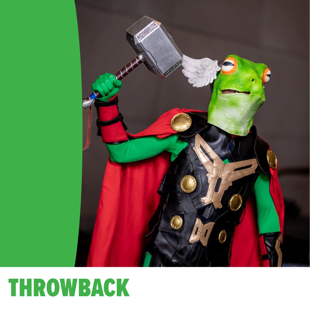 FANEXPOPhilly's tweet photo. Throwback Thursday to this Throg cosplay from #FANEXPOPhiladelphia2022. Which Thor variant would make the mightiest cosplay?
#FANEXPOPhiladelphia #Philadelphia #Philly #PHL #Cosplay #PhillyCosplayDay #PhillyCosplay #Marvel #Throg #FrogofThunder #PetAvengers #MarvelComics https://t.co/UUP7ioz6Ht
