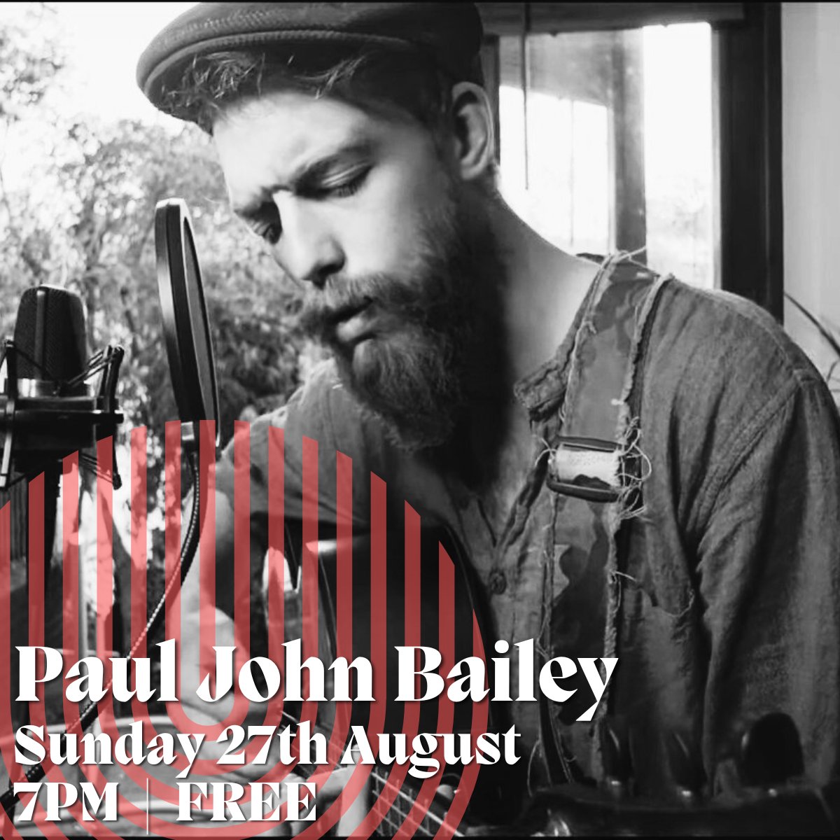 This Sunday we welcome Paul John Bailey to the Alma! Country-tinged folk and blues with a mix of original songs and covers from local guitarist singer-songwriter Bailey. As always, music is free to attend and we'll have pizzas from 6pm with bar til 10pm. See you there! 🎶 🍕 🍻