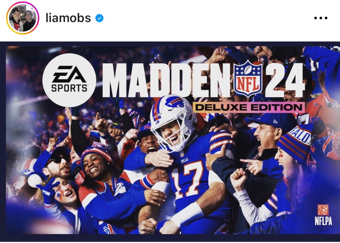 MADDEN 24 GIVEAWAY!!! I'm giving away 2 copies of Madden 24 to my followers ( 1 for each console ) TO ENTER; 1. Follow me on Instagram - @Liamobs 2. Comment on the post what console you want it for Winners announced on 25th August 🏆 #Madden24 #MaddenNFL24 #madden24giveaway…