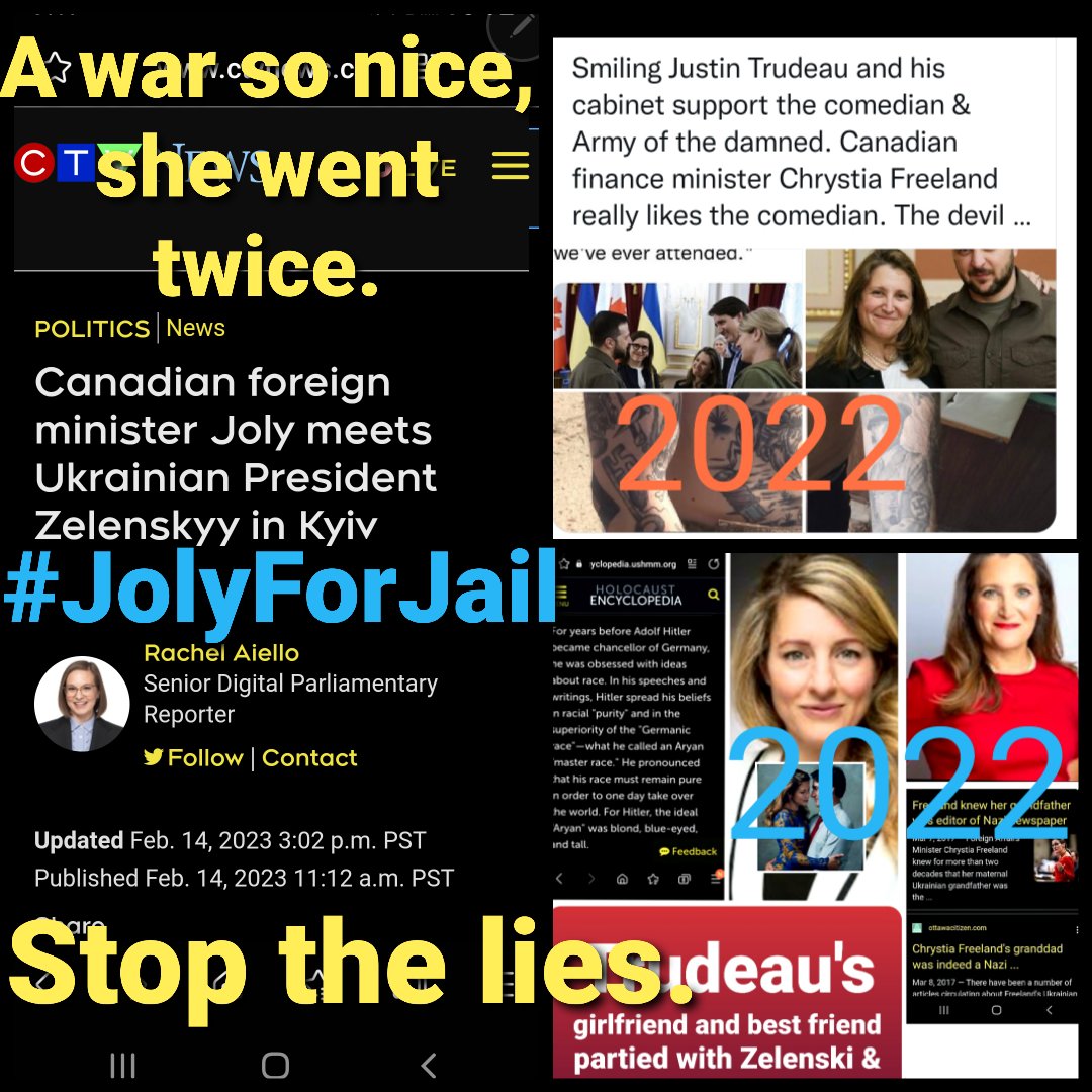 prettypatriotCA's tweet photo. @JustinTrudeau @ZelenskyyUa #cdnpoli #ukrainewar
#ZelenskyyWarCriminal
#FreelandForFraud
#TrudeauCorruption https://t.co/CydXHIJkEm