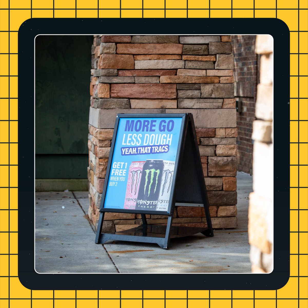 CopleyVisual's tweet photo. Check out how we're revving up the signage game. 🏁 We're boosting the Racetrac experience with captivating POP displays and dimensional showcases around concrete bollards, making an impact that can't be missed.🚀 https://t.co/noYOyhDBzx