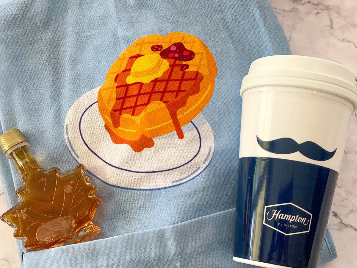 How many waffles have you had today? @HamptonByHilton #NationalWaffleDay