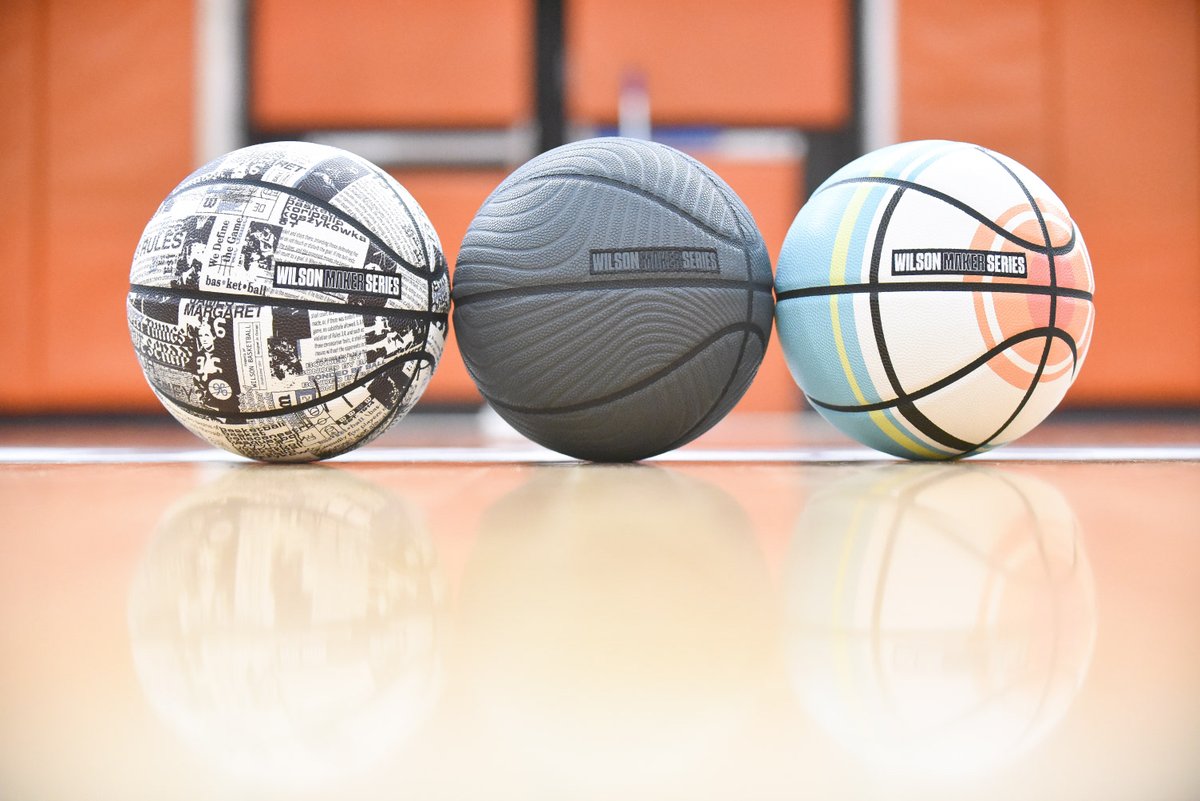 WilsonBasktball's tweet photo. Maker Series has arrived! 🏀🤝
Volume 1: Past/Present/Future is the premiere of a new line of basketballs bringing our most out-there concepts to the court. Shop the debut drop, available now!
#WilsonBasketball #MakerSeries #BondedByBall
- -
➡️: https://t.co/D8tvawHnth
- - https://t.co/qEBVqQTUeM