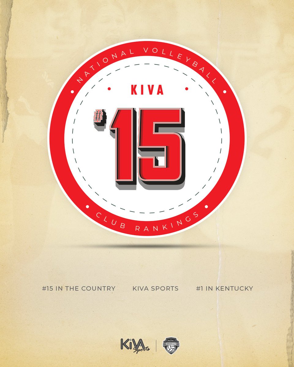 KIVAVB's tweet image. BIG 2023 YEAR FOR KIVA!
We have been ranked the #15 club in the nation and #1 in Kentucky. We are SO PROUD of our KIVA teams. ON TO THE NEXT!

#KIVAPROUD