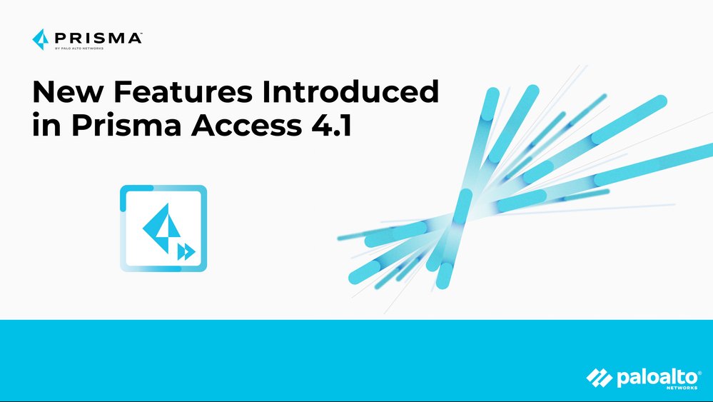 In case you missed it, Prisma Access 4.1 just hit the scene, and it's loaded with some seriously awesome upgrades! Some of the key feature of this release include: bit.ly/47Ed7Om