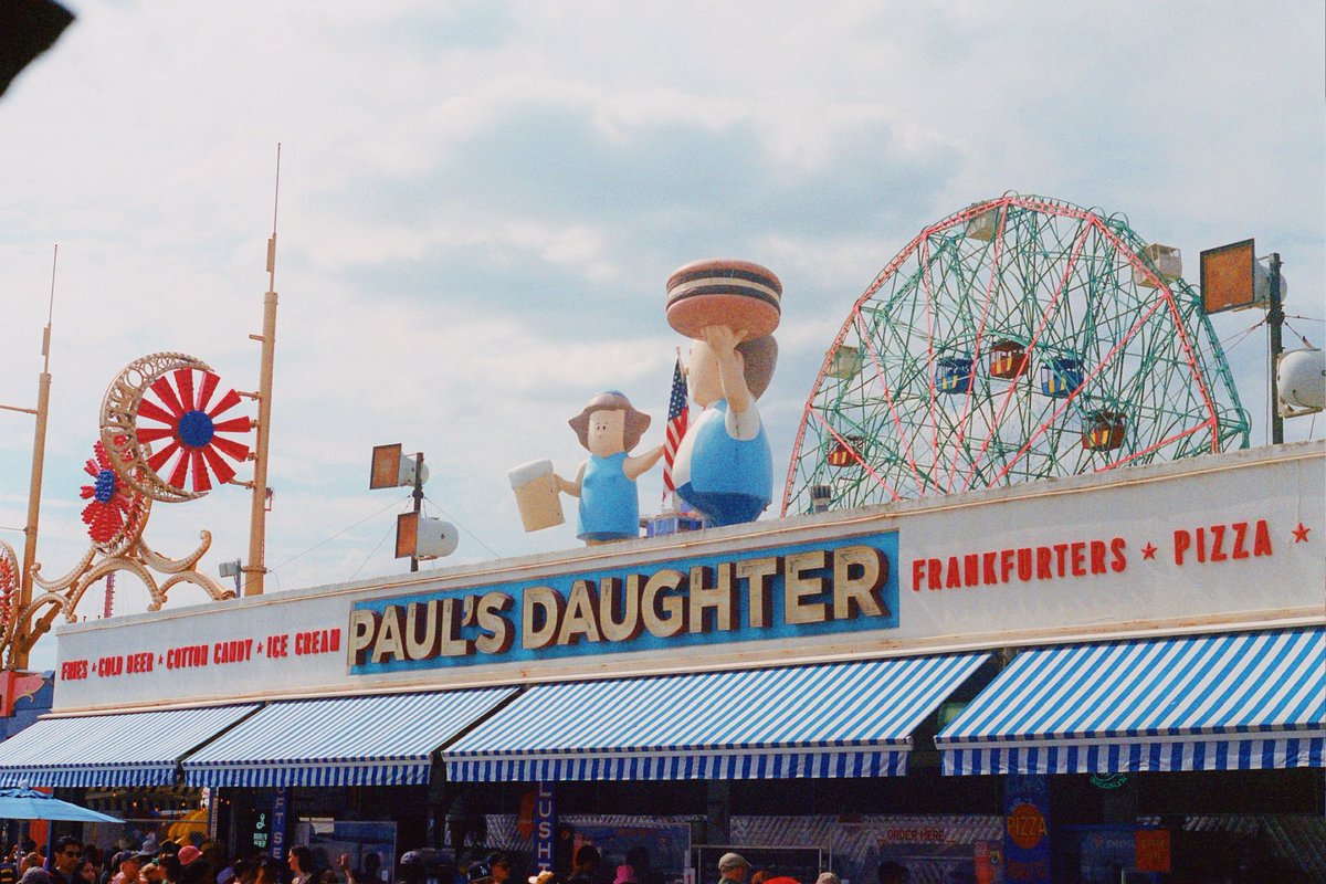 jaymill614's tweet image. Coney Island 🏝️ (NYC) on Portra 400 🎞️