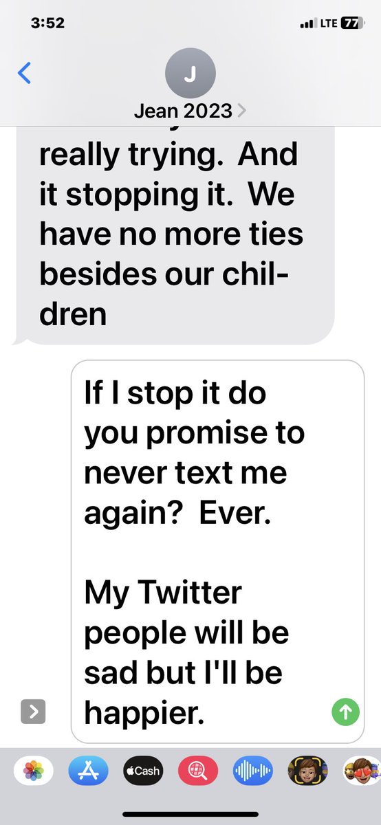 bigunclepooh's tweet photo. Do I hit send? #TextsWithEx https://t.co/CX3h2EwAnz