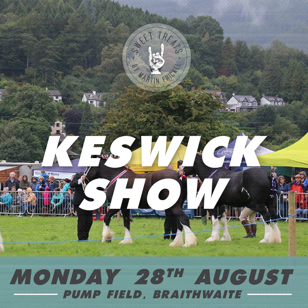 STBYMF's tweet image. Sunday 
✨ Grasmere Lakeland Sports &amp;amp; Show 10-4pm 

Bank Holiday Monday 
✨ Keswick Show 10-4pm