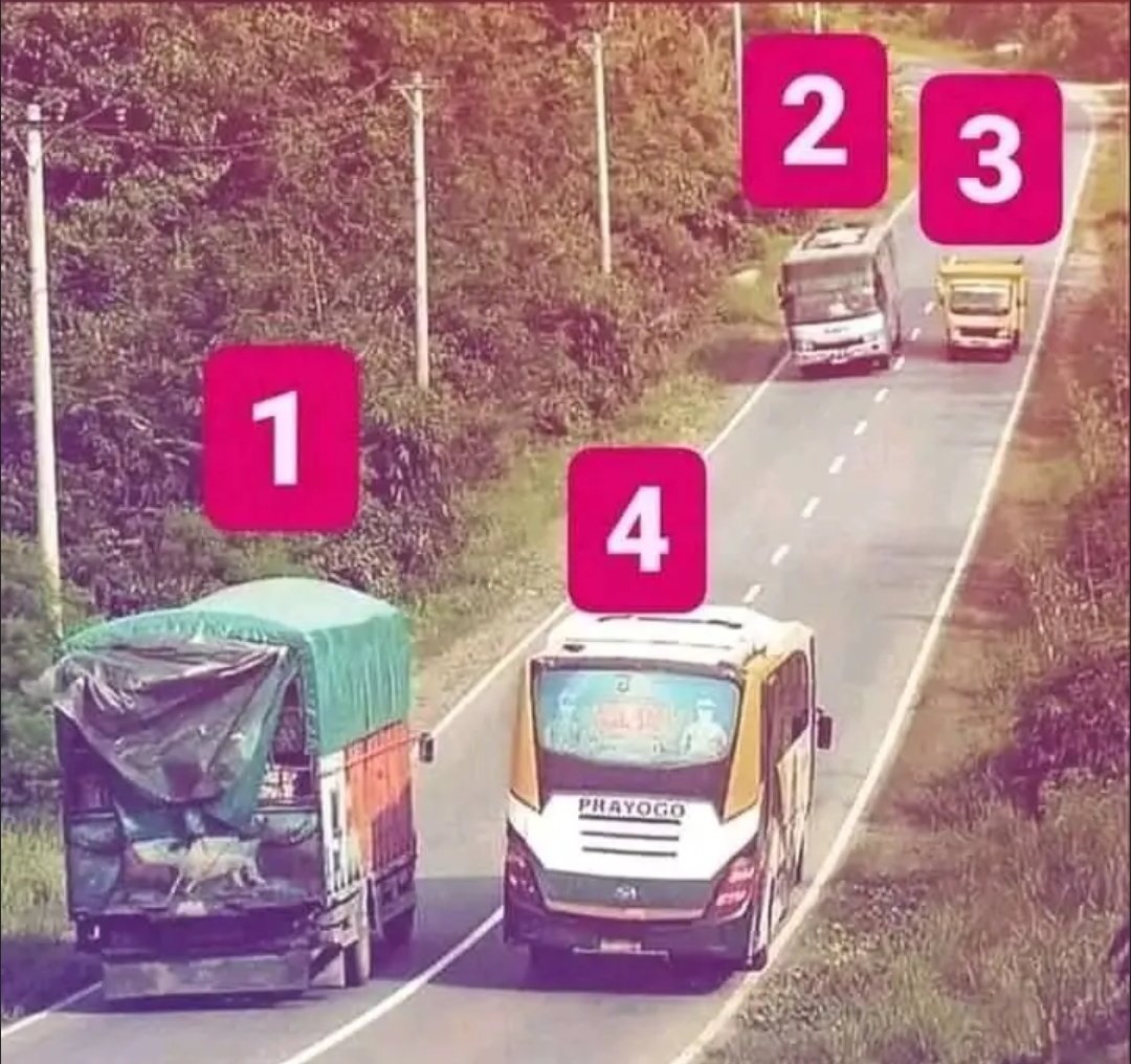 Jona_ilensima's tweet photo. Un seul véhicule a tort lequel ? Et pourquoi ? https://t.co/eMVRFQDar7