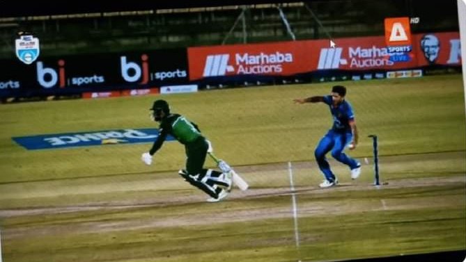 BanBadar's tweet photo. Thais is Heartbreaking 💔
#PakvsAfg https://t.co/dIS9dZBxGi