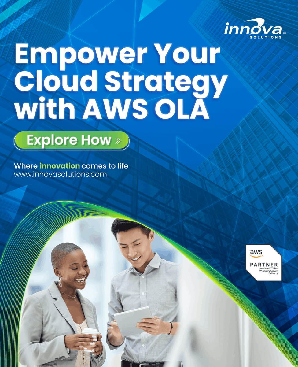 RichardMcCor's tweet photo. Empower your cloud strategy and discover cost-effective and flexible licensing options with our free AWS Optimization and Licensing Assessment offering. Learn more about OLA on our website https://t.co/eVVCr14kL7 #innovasolutions #innovapartners #OLA #AWS #optimization
@awscloud https://t.co/5VekuDt5ad