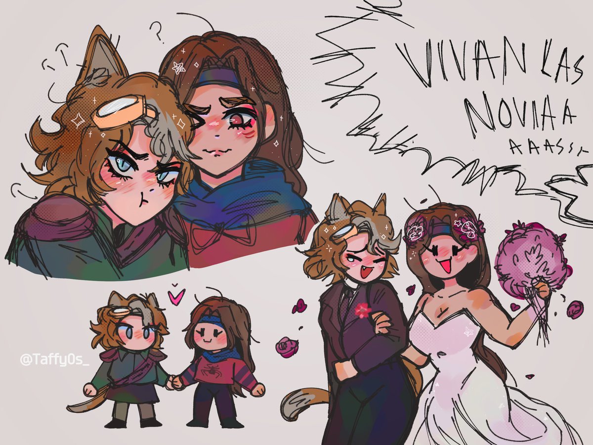 Taffy0s_'s tweet photo. NOVINHAS?!¿👩‍❤️‍💋‍👩💕

#qsmpfanart https://t.co/MdVrgp9e8c