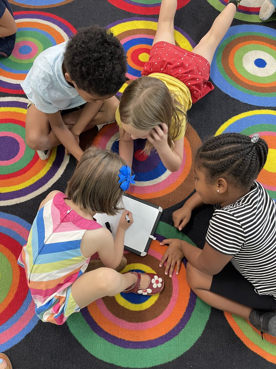 reachforthebarr's tweet image. Math review day + learning how to work together in teams for a game. @PtownElem #pandastrong #teamwork #mathgames