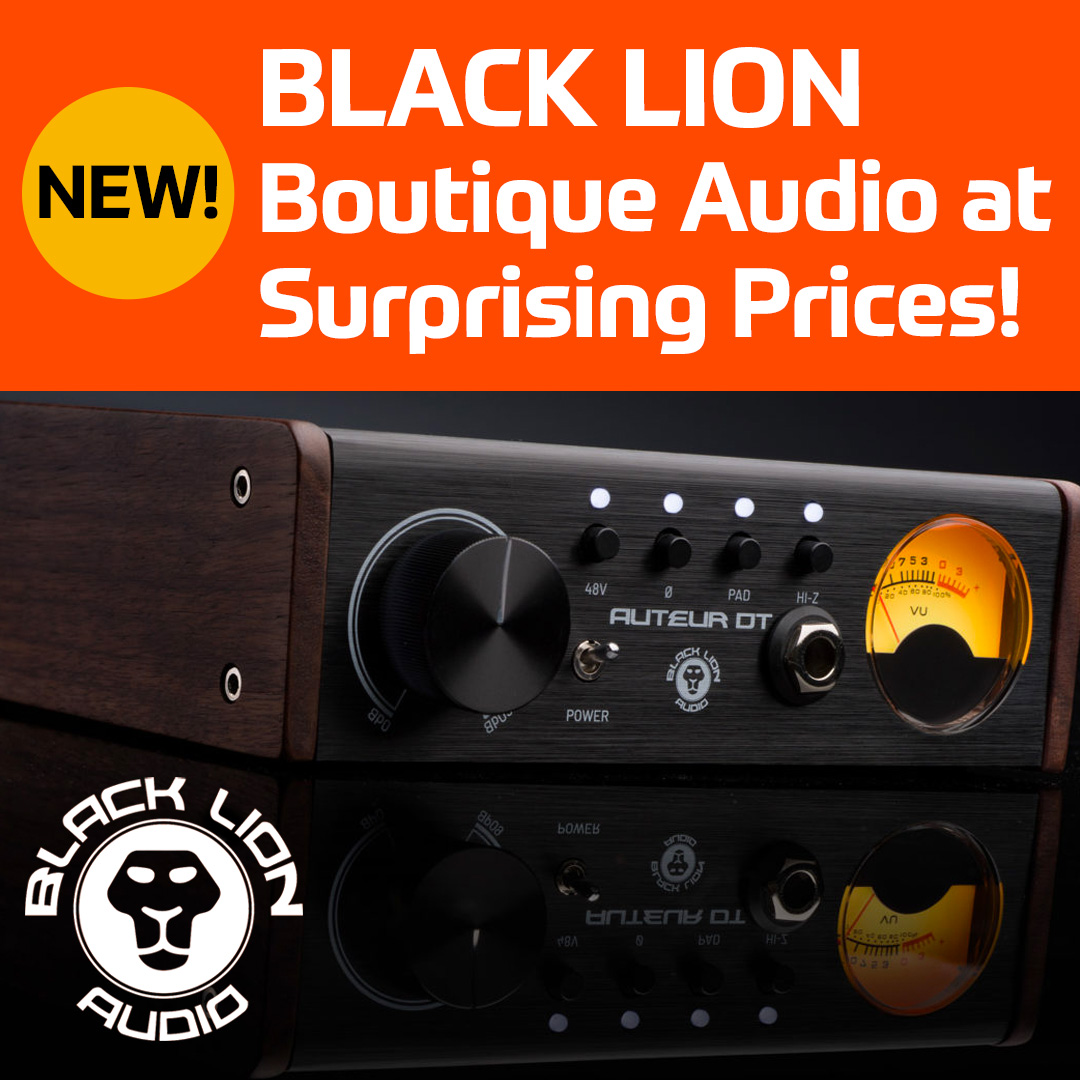 🚨New Brand Alert🚨
Black Lion Audio is here to enhance your sound for less...  ✅
-
SHOP BLACK LION AUDIO:  gmus.me/2g3BLACKLION  😎
-
#blacklionatgeorges #georgesmusic #musiciansbuy #blacklionaudio #prosound #proaudtio #livesound #soundgear