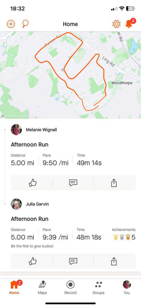 TI Mel still running on day 24 #AHPsActive #WeActiveChallenge