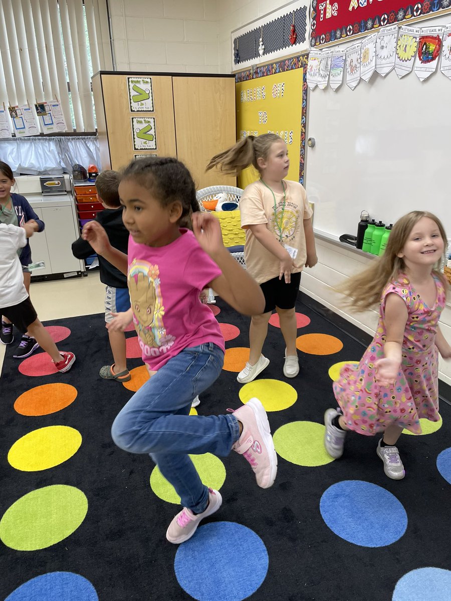 RickWolf734's tweet photo. Best part of the day…Wiggle break with Mrs. Wiseman’s class #inspireengagegrow https://t.co/w2PX6K9nB4