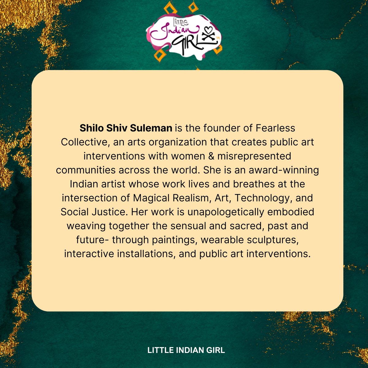 Little Indian Girl Collective tweet media