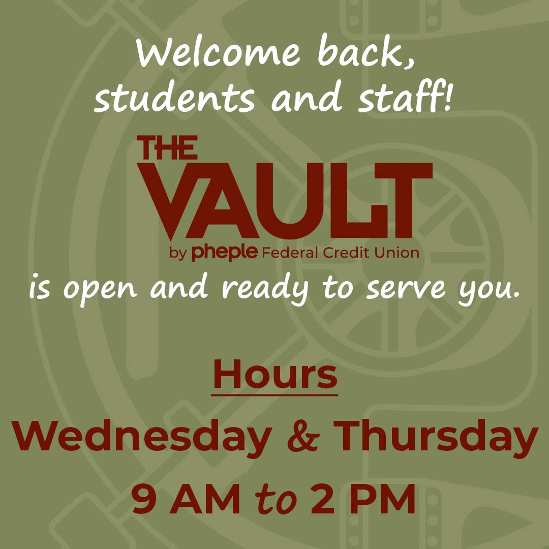 PhepleWCCC's tweet photo. Welcome back! We are open and ready to serve you! Have a great semester! https://t.co/RR7tPJCB1O