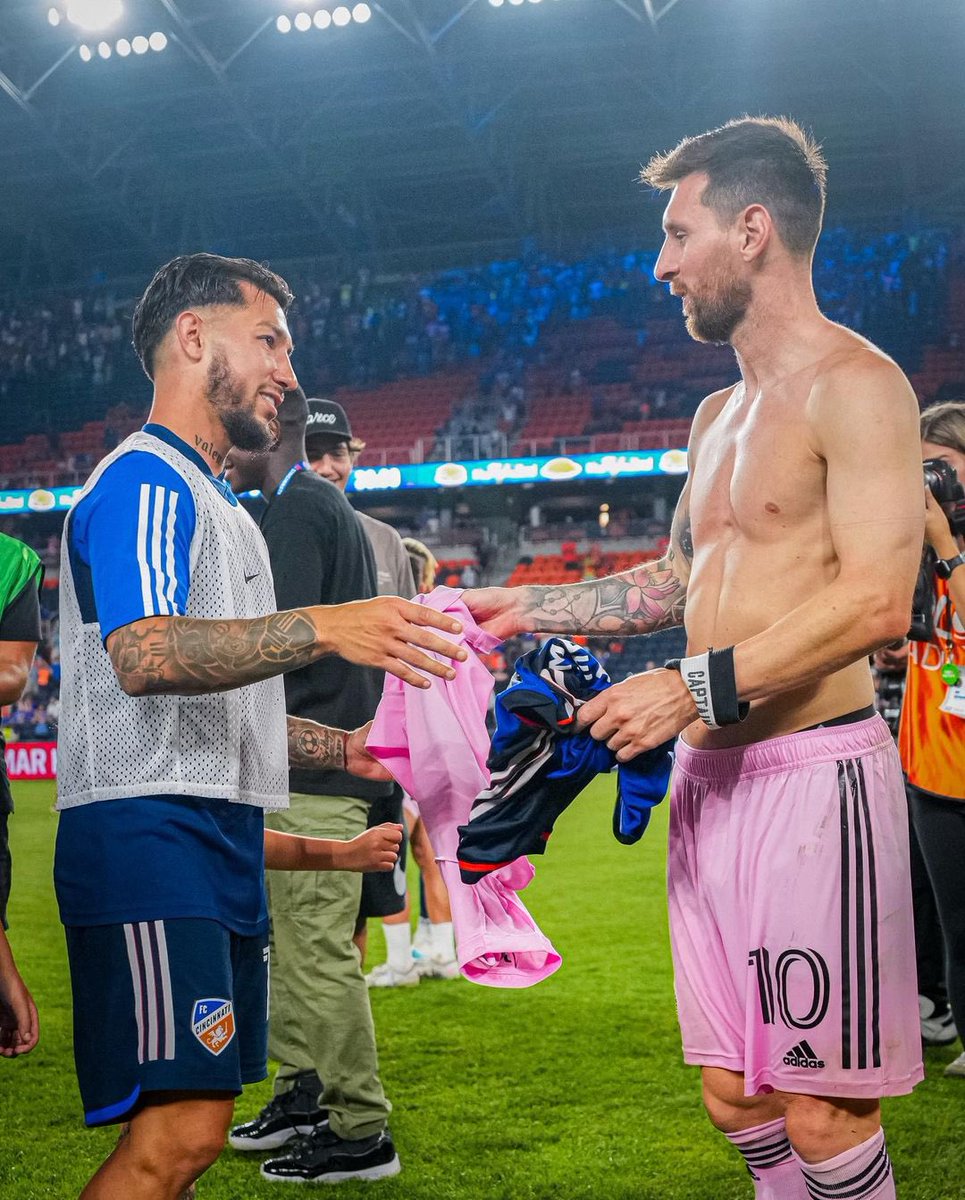 Messicrews's tweet image. Luciano Acosta on his Instagram: We played against the best player in the world and it wasn't easy. Let's go Cincinnati , Lots of great things to come.