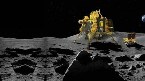 FinalFront23's tweet photo. Congrats to India for being the first country to land something on the south pole of the moon @isro #IndiaOnTheMoon #Space #Chandrayaan3 https://t.co/q91DAwTp4y