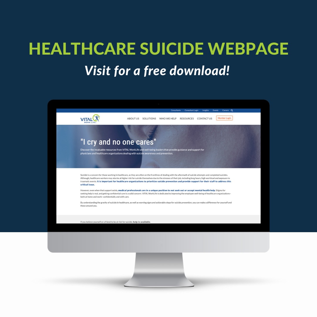 We've updated our Physician Suicide Resource Page to be inclusive of those working in healthcare–mental health isn't just a concern for physicians. 💙 Visit the webpage for a free download! 
bit.ly/3YM5PUN #mentalhealthmatters #healthcarewellbeing