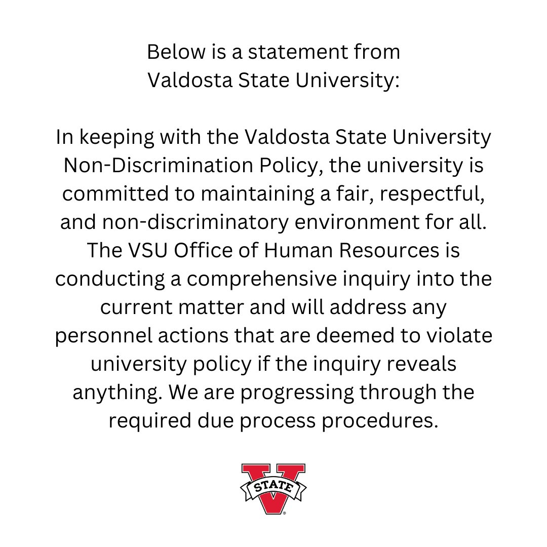Valdosta State University tweet media
