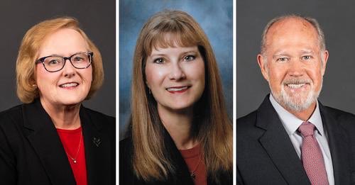 AStateAlumni's tweet photo. #WolvesUp for our 2023 Distinguished Alumni:

Dr. Lynita M. Cooksey '79, '81
Lucinda McDaniel '79, '81
Randall Pope '75

These outstanding #AStateAlumni will be honored during homecoming weekend, October 20-21. https://t.co/jBykKOvrZs