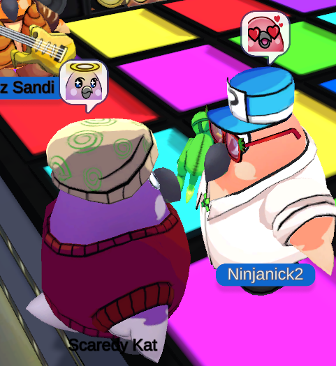 Ninjanick2_PPW's tweet photo. Party Parrot World Theories #4:

We've all seen them. The NPC's that walk around the map. They were added to make the world feel alive for the time being.

However some people in the community have joked about the NPC's being Stoats!
(1/2)

#PartyParrotWorld #PPW https://t.co/yqsUaXsqKn