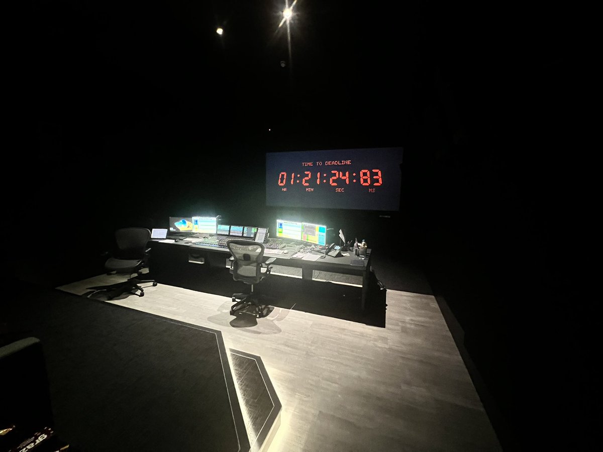 So we’ve spent the last couple of days at Pip Studios mastering the sound of the film and it’s sounding AMAZING