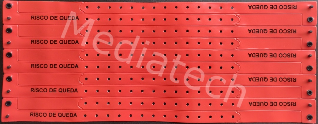 PulseiraH's tweet image. Conheça pulseira de Vinil Vermelha com impressão personalizada “Risco de Queda” com pino de fechamento. 
Pulseira para pacientes em internação hospitalar.
em vinil com personalização de impressão
bit.ly/Pulseira-Ident…
#pulseirahospitalar #pulseiravinil #pulseiraidentificação