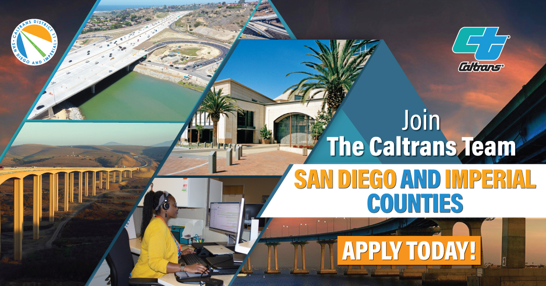 Caltrans District 11 tweet media