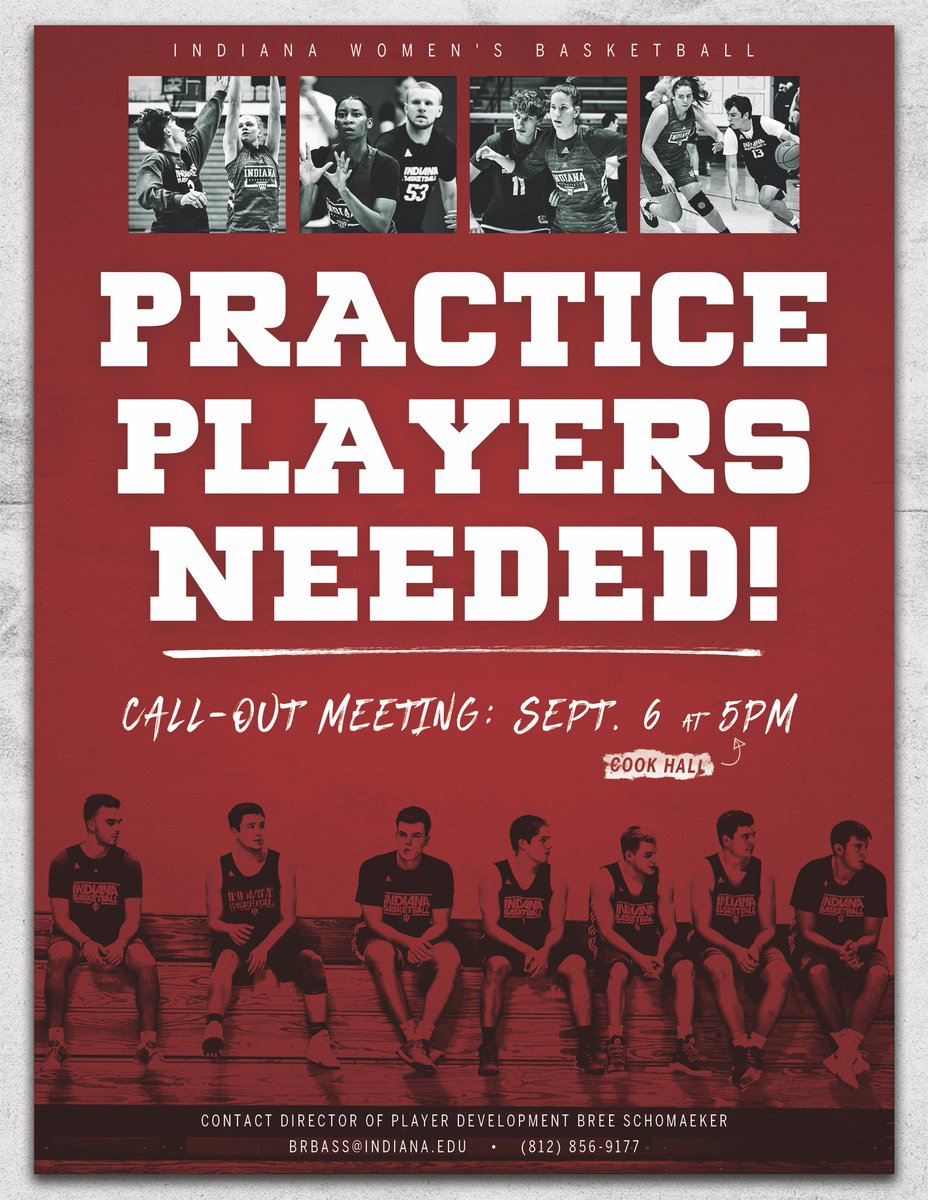 Looking for current IU students to join our practice squad!👇