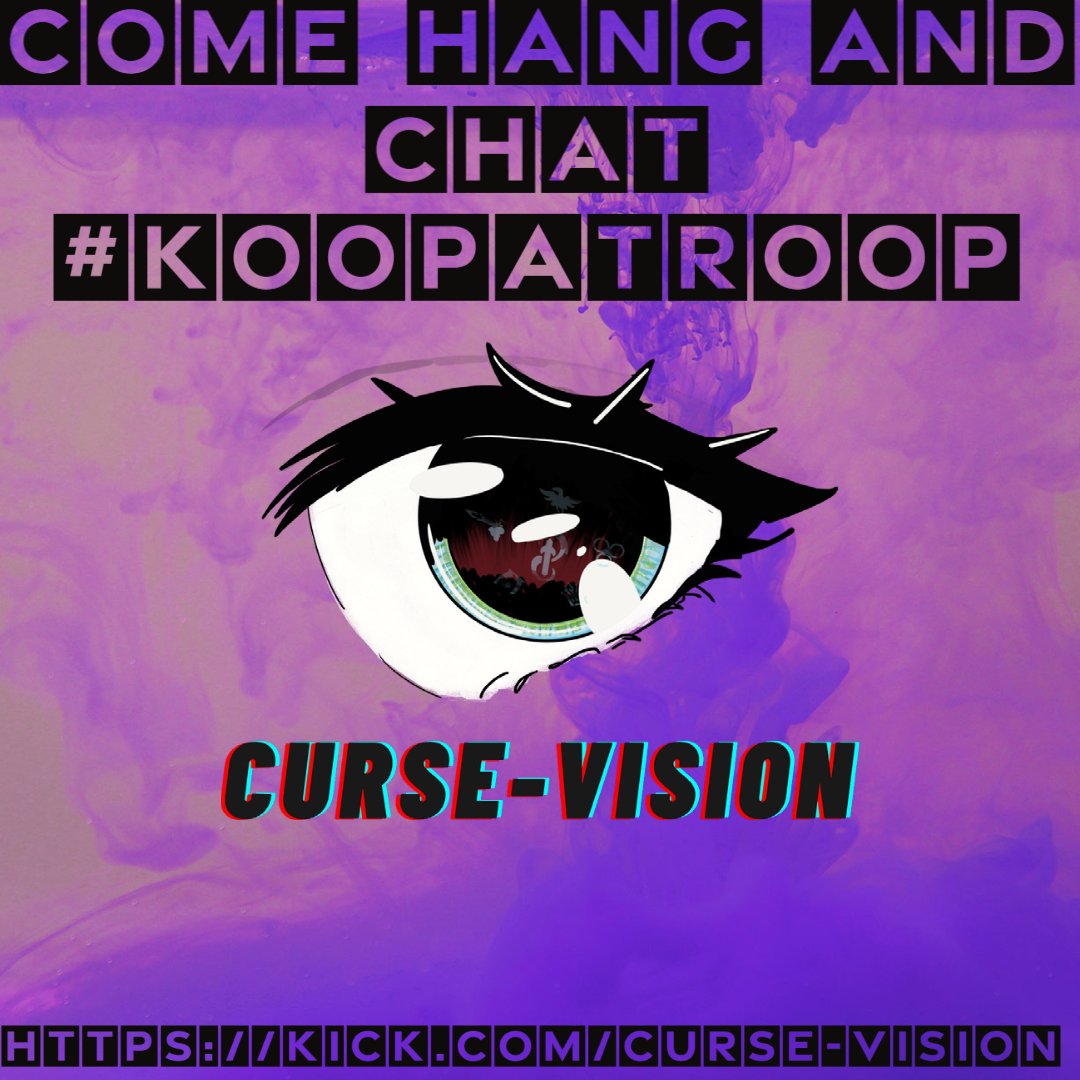 curseXvision's tweet photo. https://t.co/iGFyiU2hXa early stream dream come chat grinding them unique chatters everyday 
30 more!!!!! 
#KOOPATROOP
@SGH_RTs
@rtsmallstreams
@Rapid__RTs
@sme_rt
@Retweelgen
@promo_streams
@BlazedRTs
#rtstream #kickarmy #Live https://t.co/HYMvJsDGUg