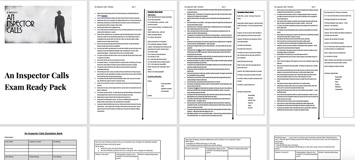 Happy results days!

Here's a dropbox link to exam ready packs I made for Year 11: dropbox.com/sh/j5heawkbiyg…

These include: Timeline and quotations, empty quotation banks and exam question plans.

Also included my blog on how I used this: shabnamagram.wordpress.com/2023/01/28/on-…

<a href="/Team_English1/">Team English</a>