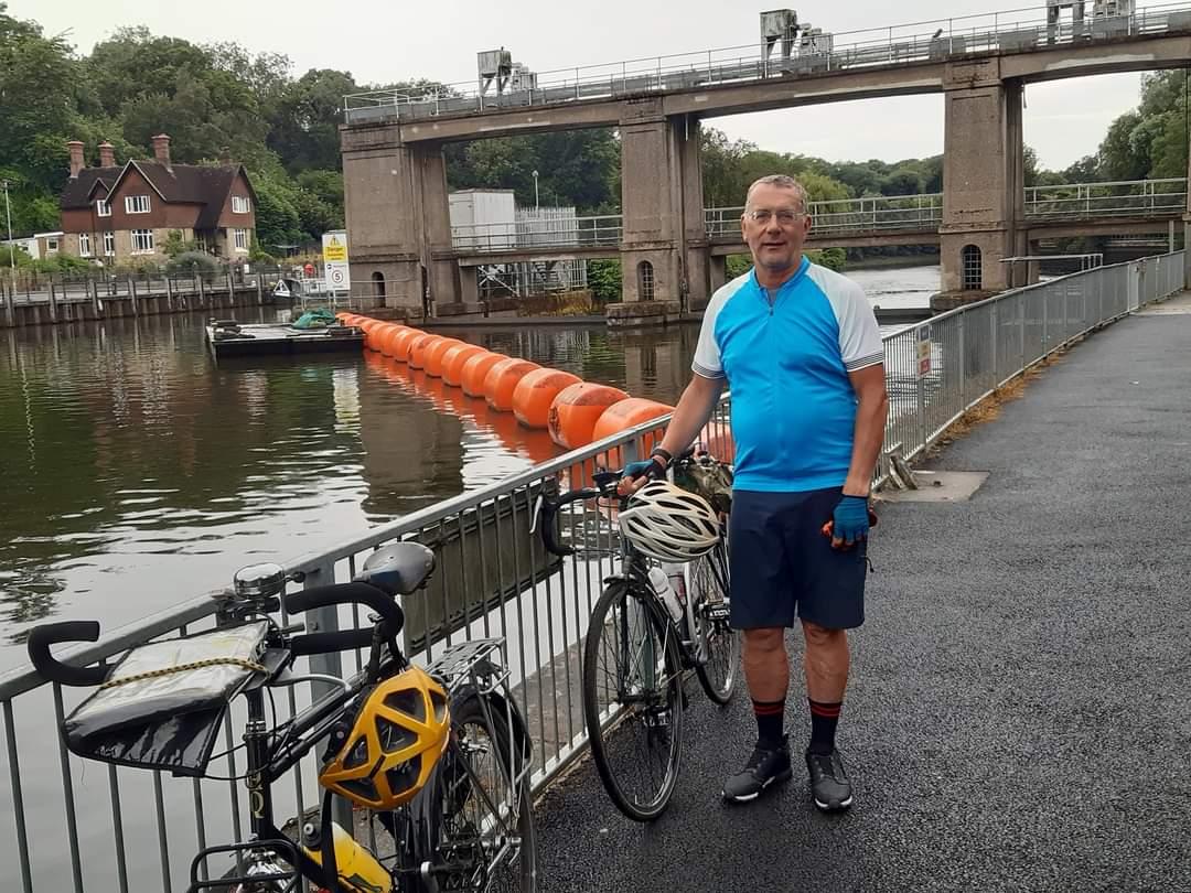 G_0_PEK's tweet photo. The difference to your body when you cycle 2200 miles around the UK. Still got 300 to go. https://t.co/dMopmYLV2U
