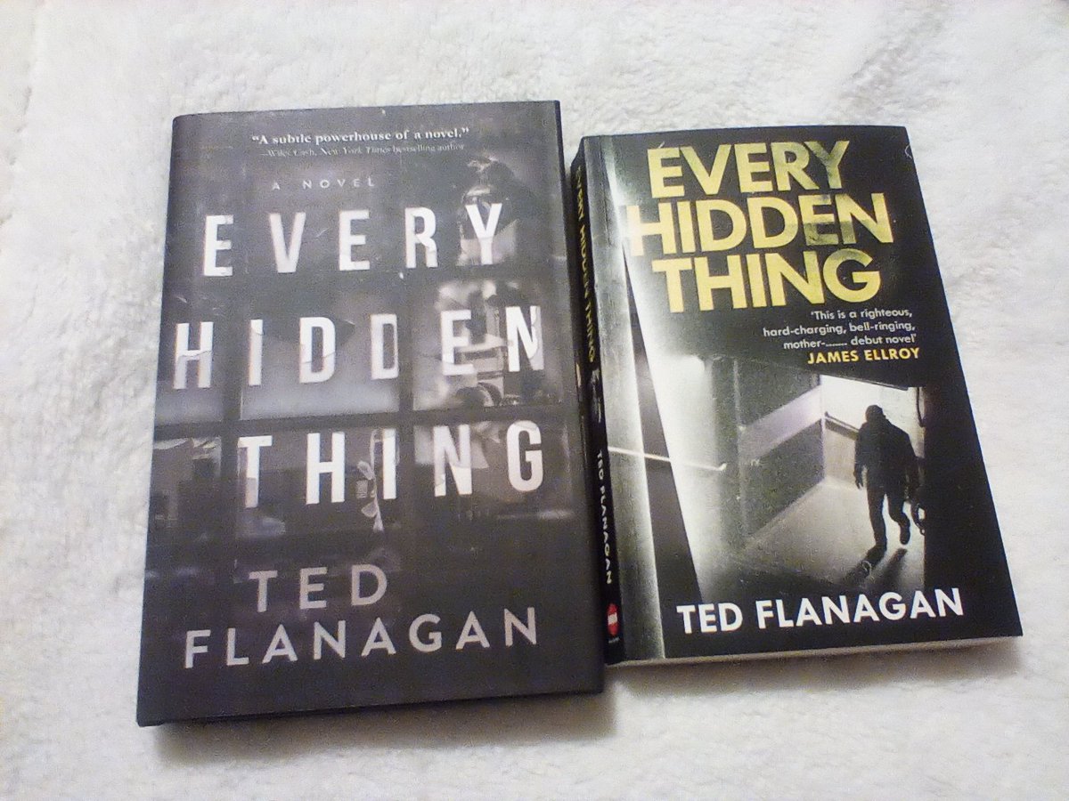 ravencrime's tweet photo. This made me laugh! Just bought and read the paperback of this, and found the hardback in my mountain. I must have already known it was a great read 😂 Review coming soon...
@TedEMTP #EveryHiddenThing @NolanDom 
@crookedlanebks @noexitpress https://t.co/84ZmSYSiVa