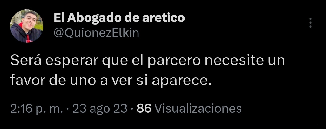JANGGOMUSIC's tweet photo. — Uy será que el parcero está enojado conmigo. 
— jaja esas bobadas, es solo un tuit.

*el tuit* https://t.co/xjro2vWuSv