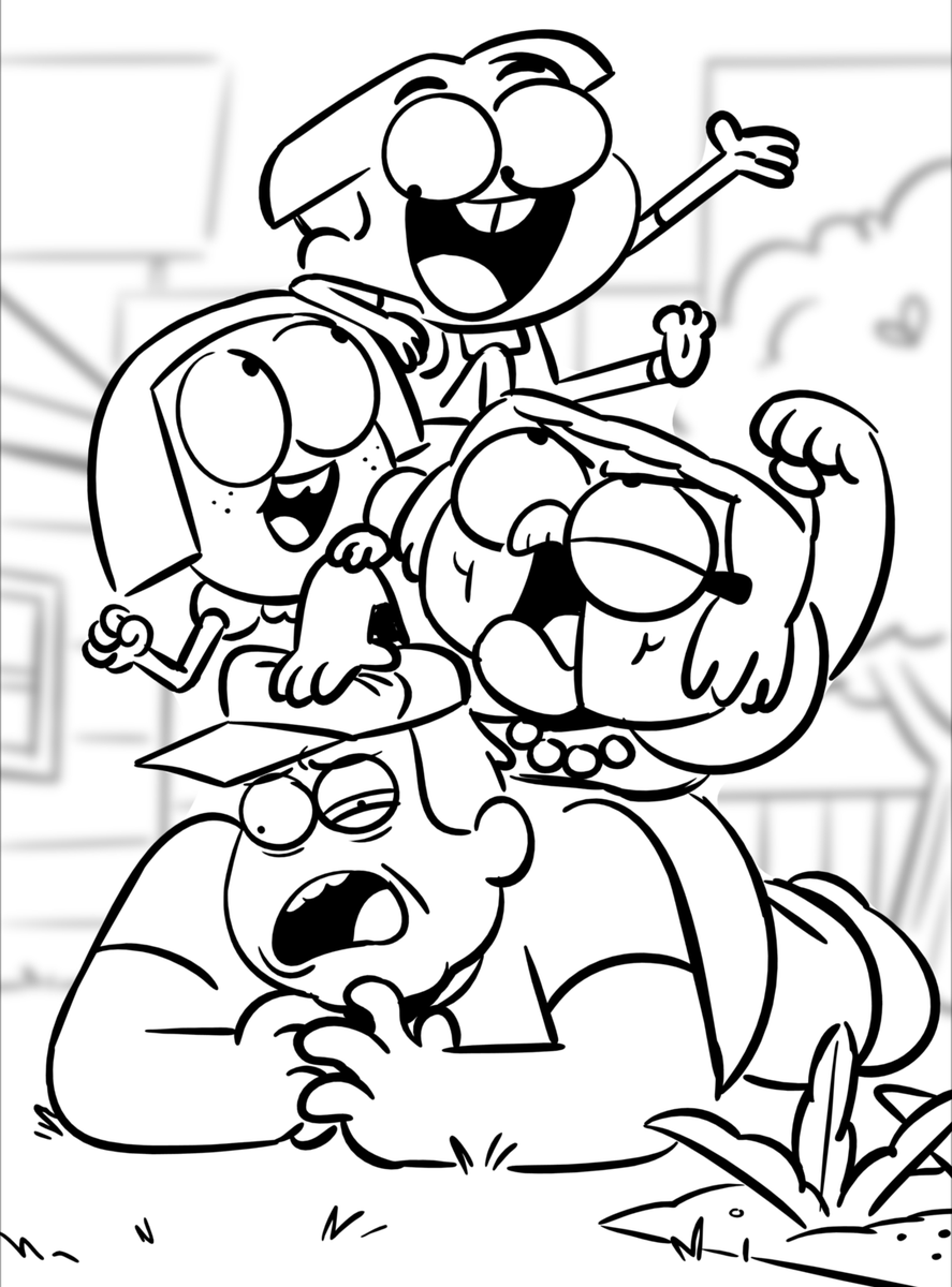 did you hear?? big city greens starts up again sept 23! i got to help do the initial design for the s4 poster heehee  i've been having a blast directing this season's episodes, can't wait for you to see em!