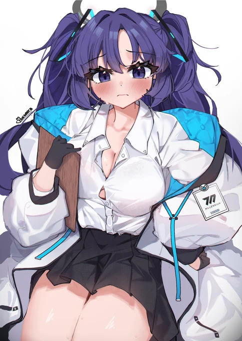 thighs..  #ブルアカ