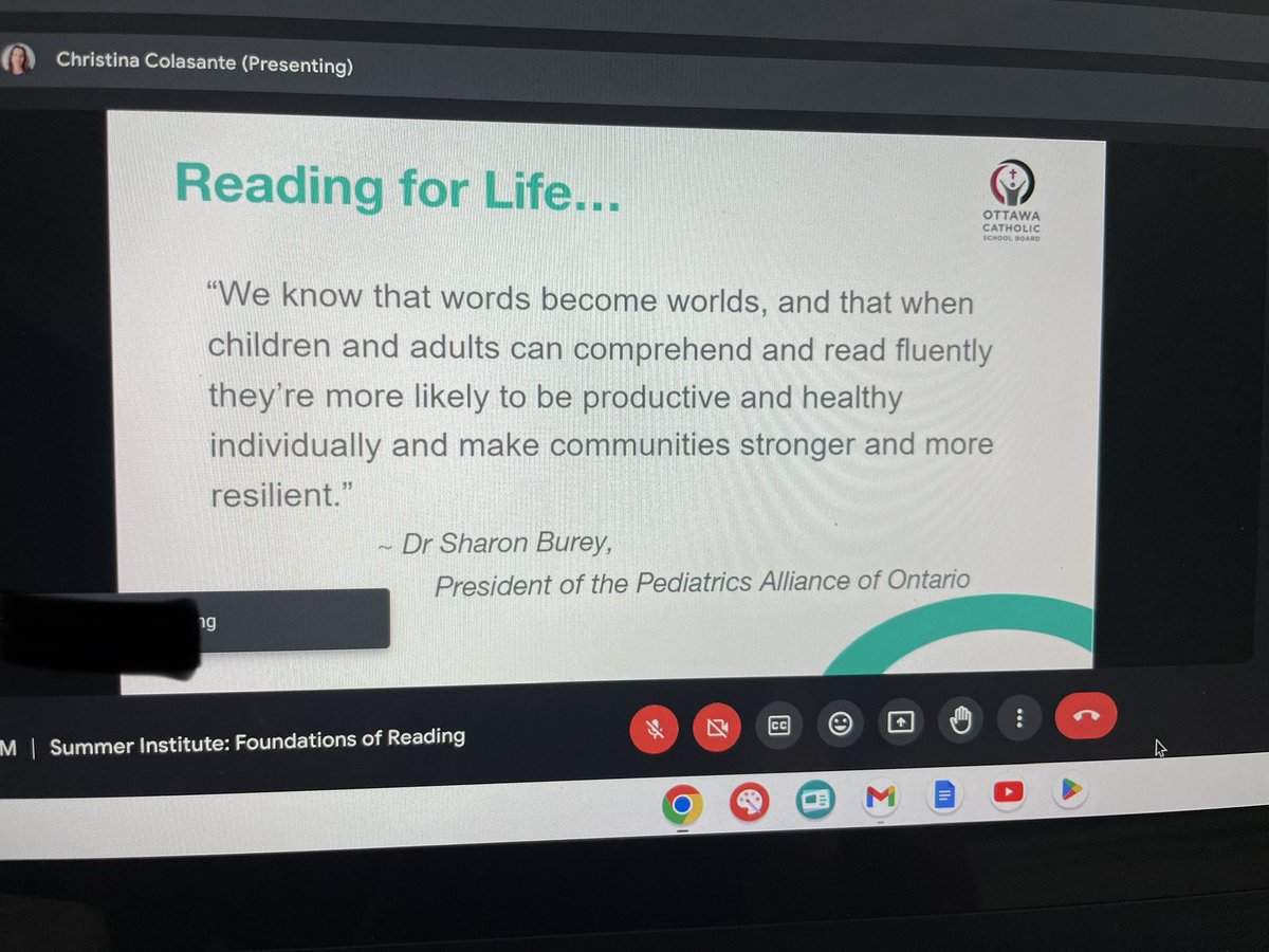 Thank you to all the amazing OCSB educators who took time out of their summer holidays to join my virtual #ocsbSummerInstitutes sessions on Foundations of Reading & Sound Walls. Lots of great learning and discussion! #ocsbLiteracy #Right2Read