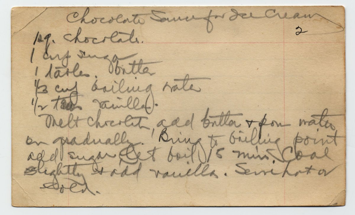 Well, it's about 239 degrees here in Independence, Missouri, so we thought we would share this recipe for chocolate ice cream sauce today...from the Bess Wallace Truman collection. Try it! We'd love to see a picture of your effort!