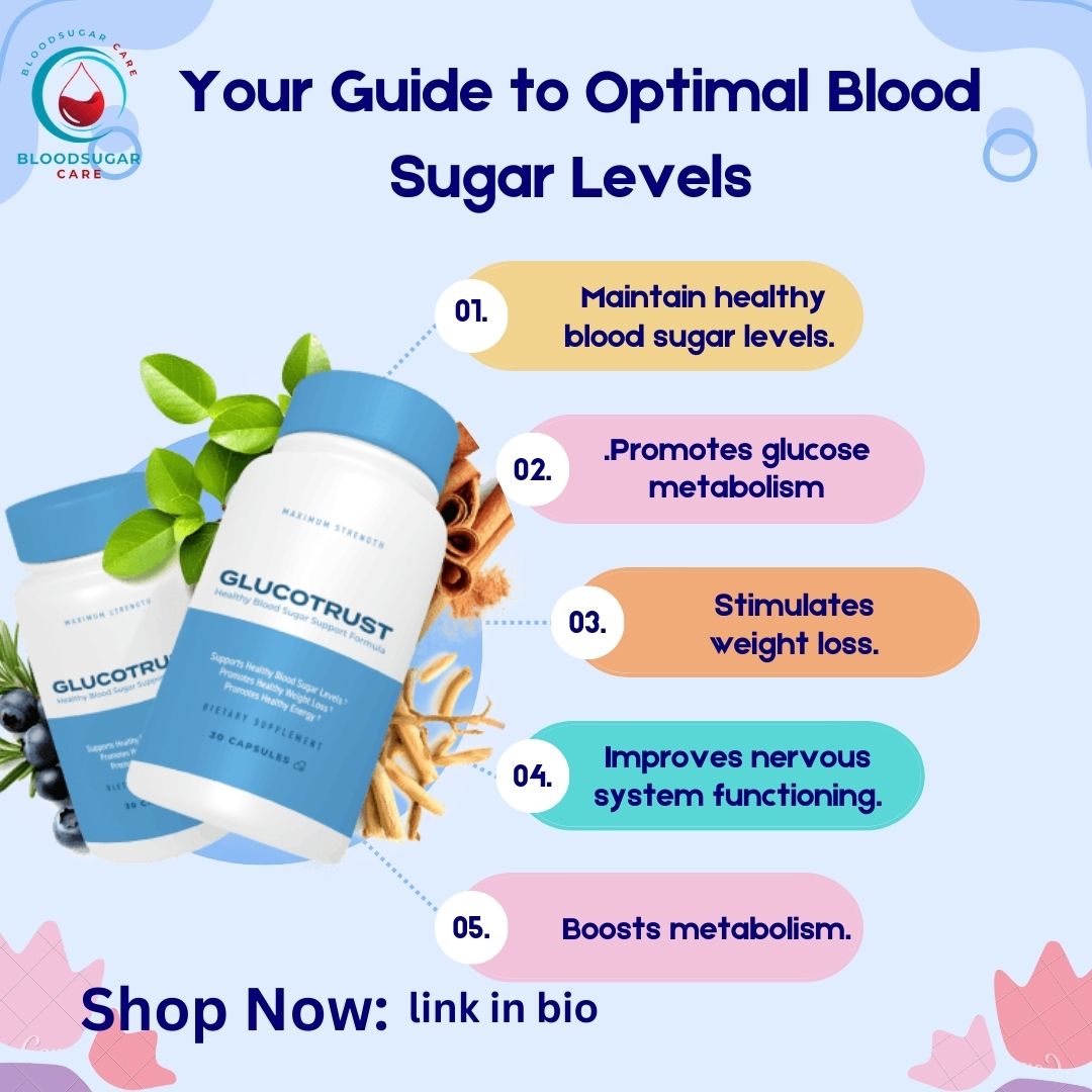 The Ins and Outs of Insulin BloodSugar care: A Lifesaver for Diabetics Maintaining optimal blood glucose levels is crucial for overall health and well-being. such as diabetes, heart disease. 🛒 Shopnow:getglucotrustproducts.systeme.io/glucotrust #bloodsugarsupport #healthcare #lowsugardiet