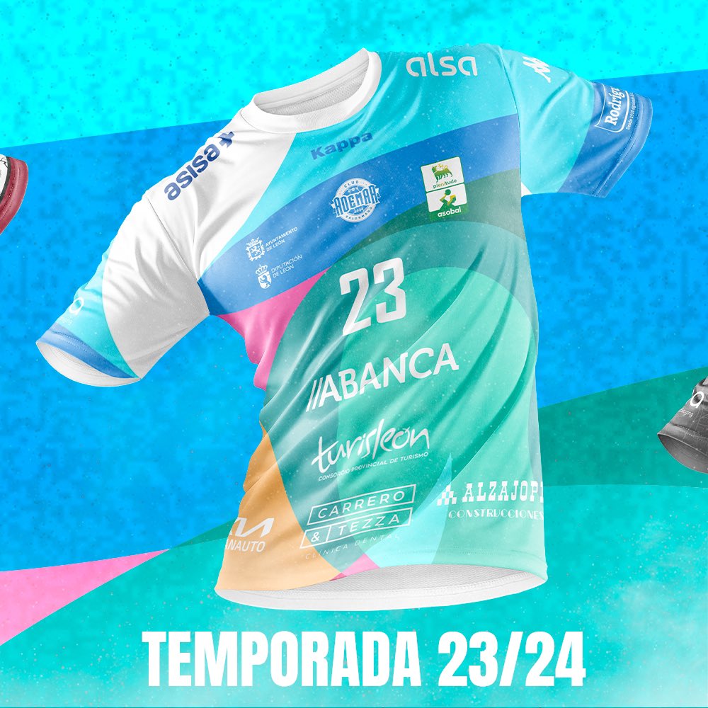 ADEMARLEON's tweet photo. 1 2 y 3/🔥Las nuevas camisetas de la temporada ya están a la venta!!!

Puedes hacerte con la tuya en nuestra sede, en el apartado de deportes del corte inglés de león y en nuestra tienda online https://t.co/0aqtjibi33 

@estudiodavinci_ @KappaSport_ES @SomosABANCA https://t.co/qWpZcJhEzb