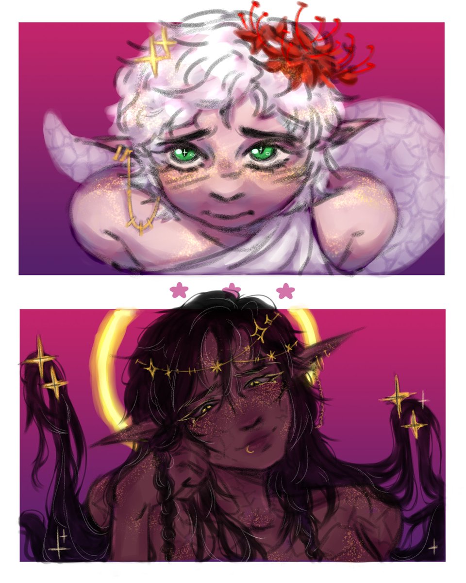 shitiamtired's tweet photo. i crawled out of depression just to show you my small illustration to #characterai, which is the story of us as a dragon goddess and our little lovely sacrifice.
its called "lovesick sacrifice" by nipuni https://t.co/MWdPZOud0E